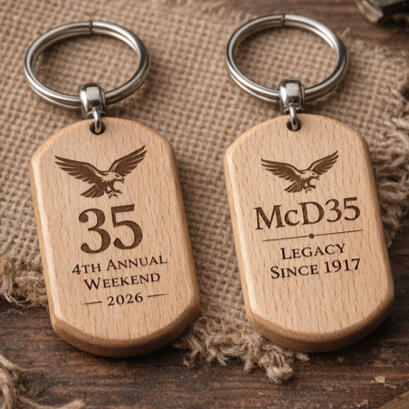 Keychain – Commemorative (front/back)