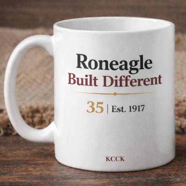 Roneagle Built Different (35 | Est. 1917) Mug