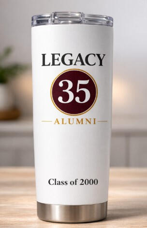 Tumbler - Alumni Legacy #35 (22 oz) - $22